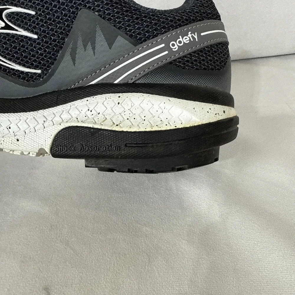 GDEFY Men's Gravity Defyer Shoes Size 8 Black White TB9024MGS-W‎ Athletic *Read